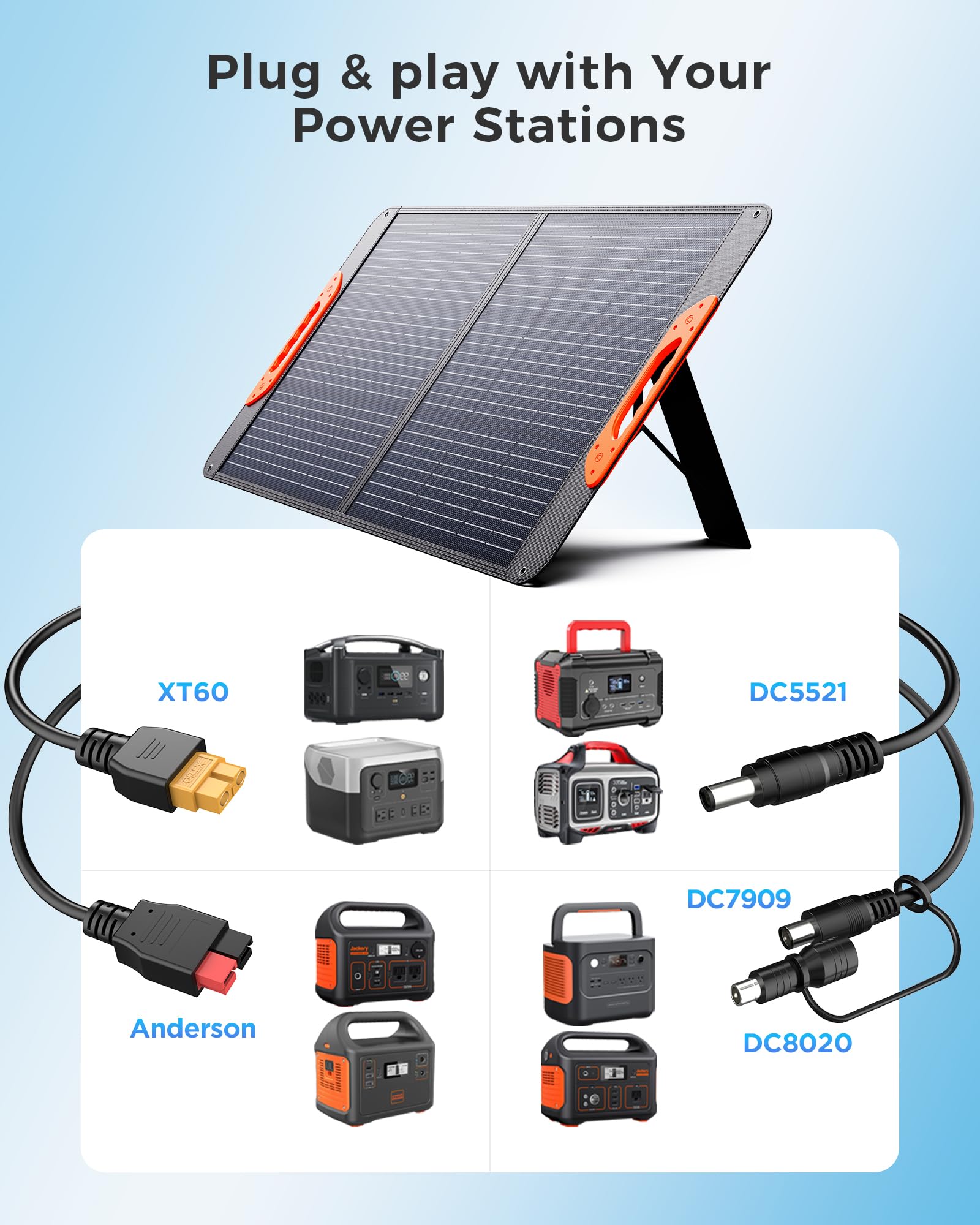 ZOUPW panel with kickstands angled showing improved sun capture and stability