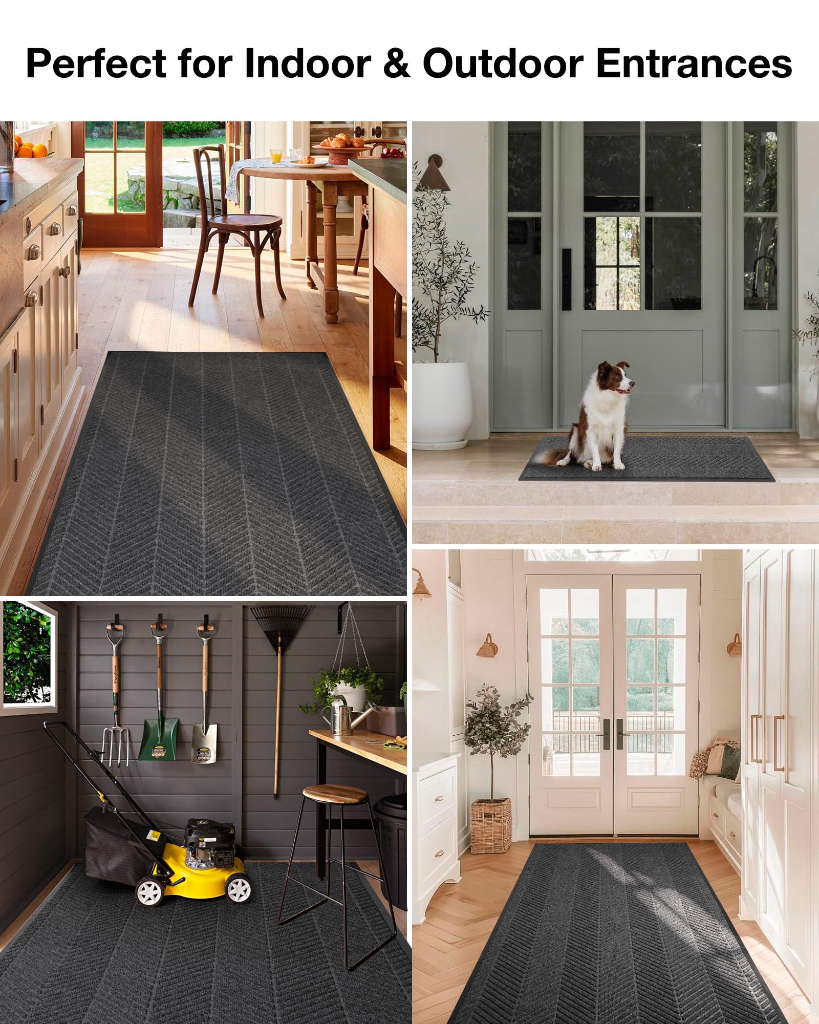 ZPAI mat on garage floor shielding surface from debris