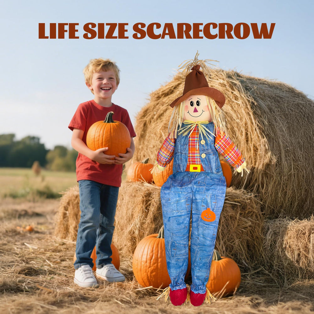 ZpigToor sitting scarecrow on bench demonstrating stable seating