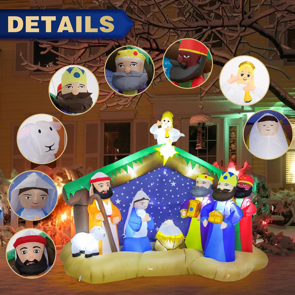 ZPISF evening yard lifestyle display exhibiting curb appeal and festive warmth