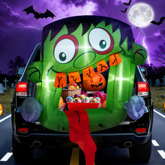 ZPISF Frankenstein front view bright LED glow for festive display