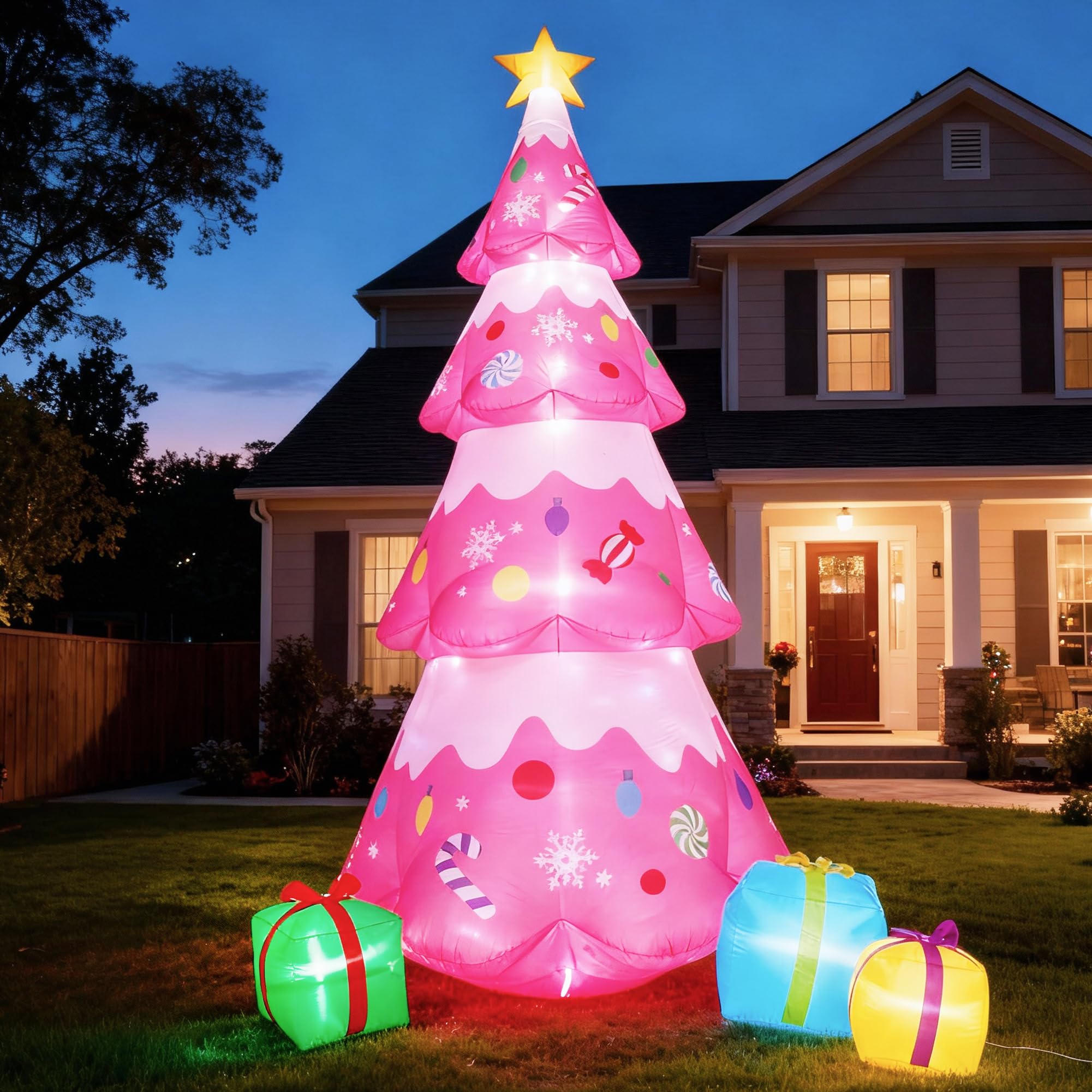 ZPISF deflated tree folded in storage bag for compact offseason storage