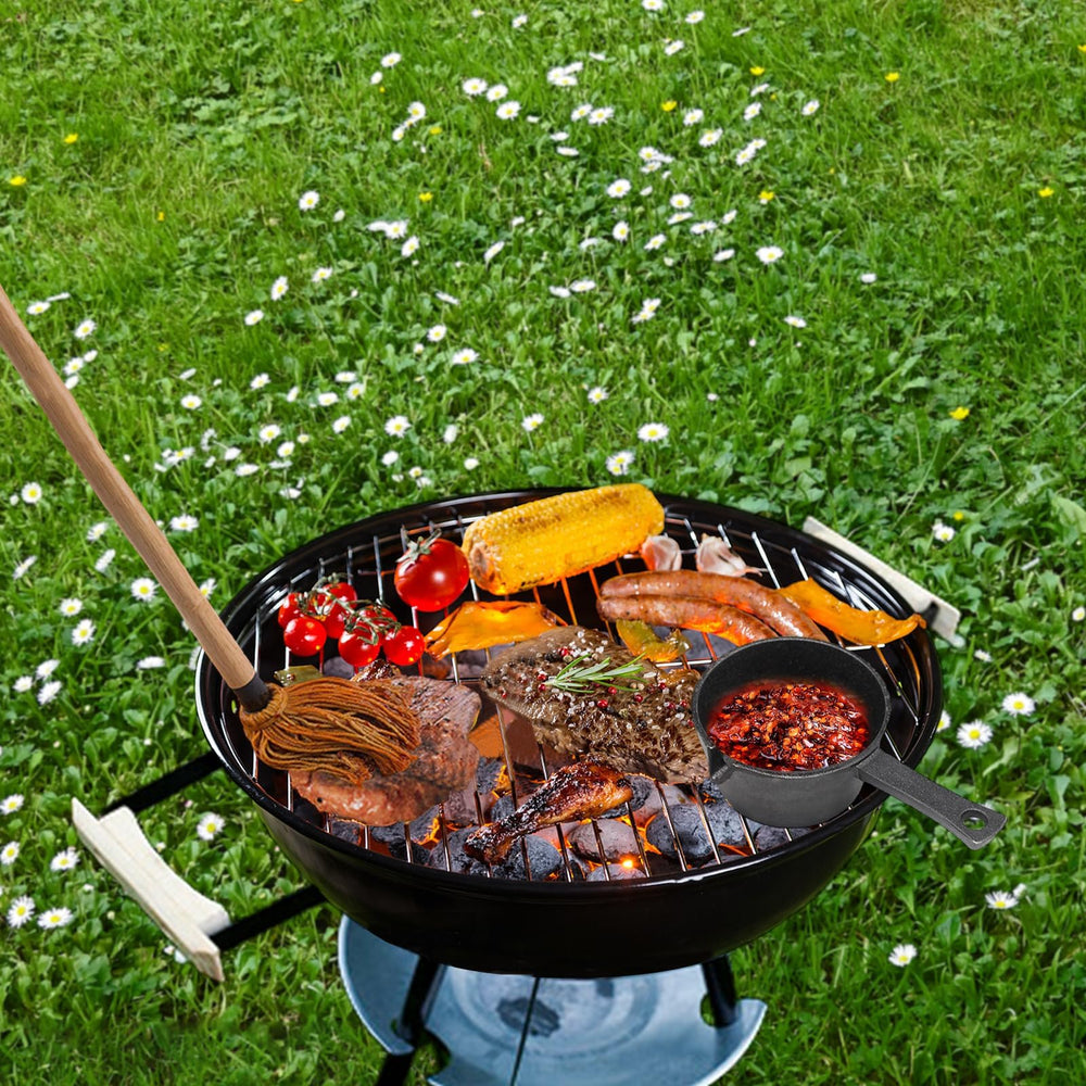 ZQDFLME kit beside grill for size comparison and convenience