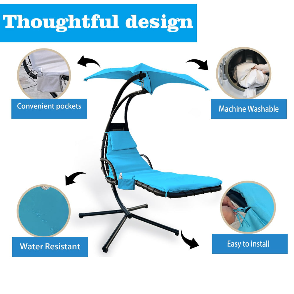 ZQDQIUQIU built-in side pocket holding phone and sunscreen for on-hand convenience
