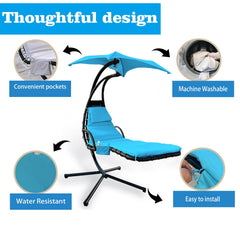 ZQDQIUQIU built-in side pocket holding phone and sunscreen for on-hand convenience