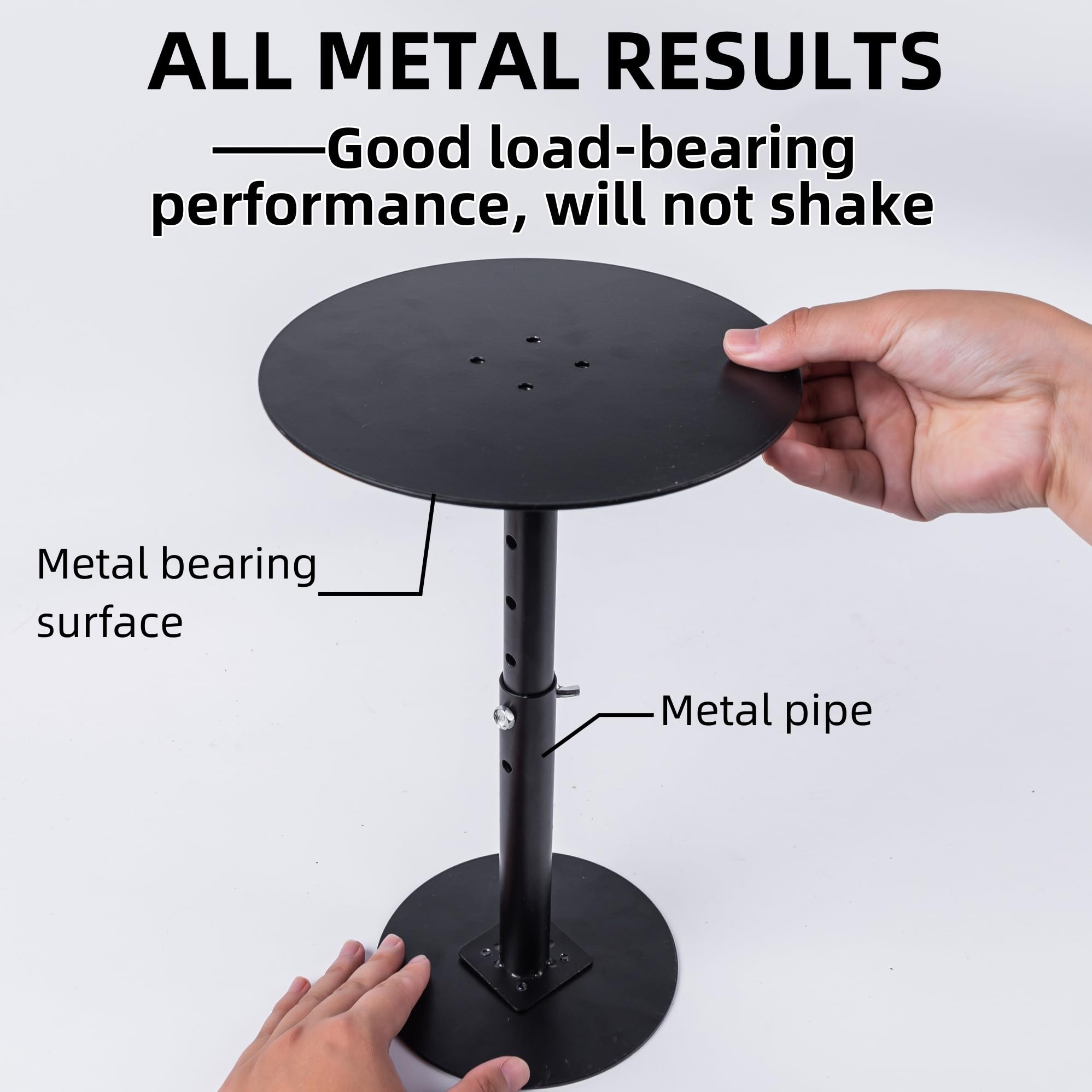ZSHIGANMA installed riser inside tall terracotta pot, improves stability and elevates plant display