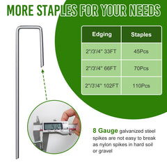 ZSLTLDU close-up of J-shaped metal stake demonstrating superior hold in hard soil