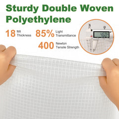 ZSLTLDU close-up of woven polyethylene texture highlighting puncture resistance