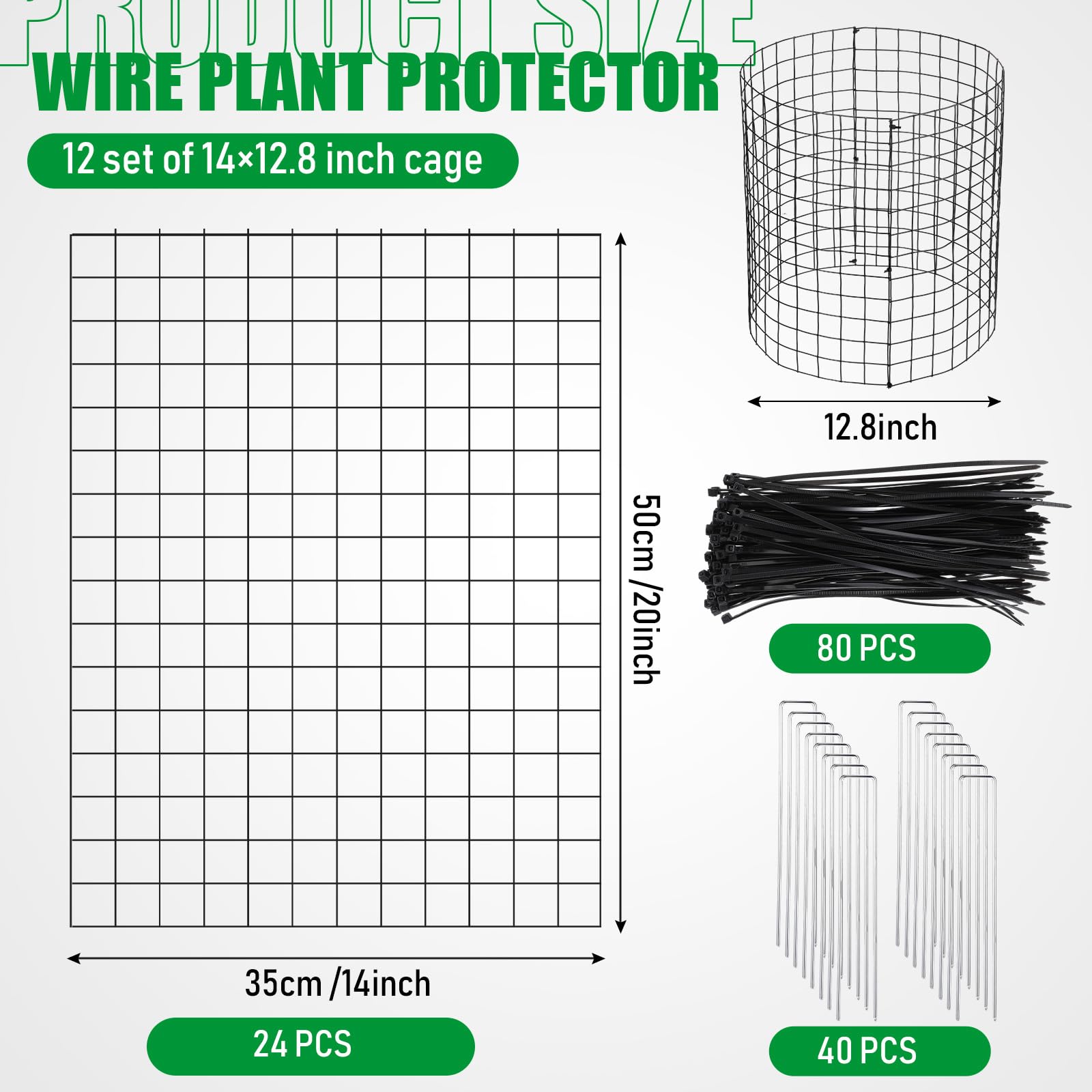 Zubebe assembled cage around a tomato plant offering pest protection benefit