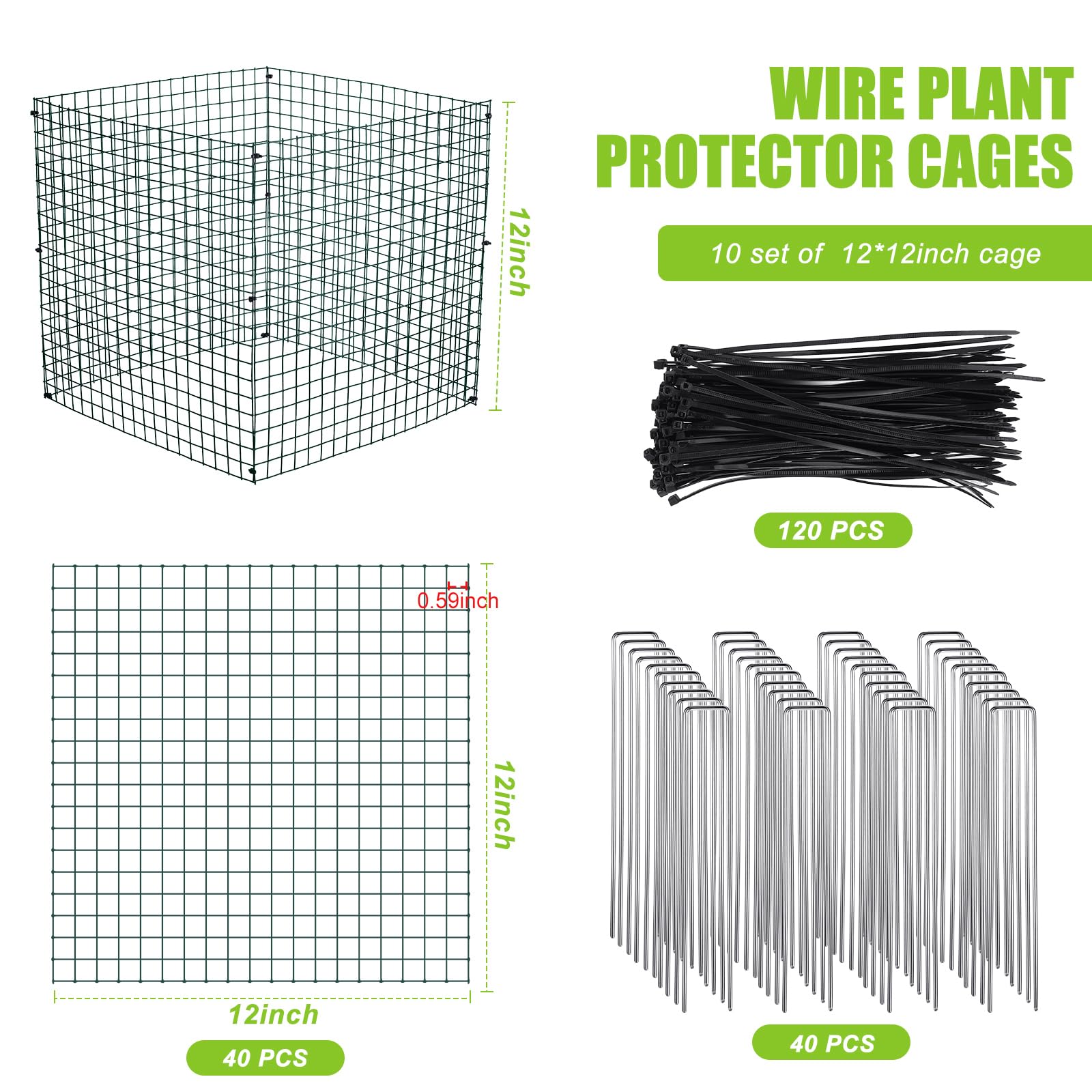 Zubebe close-up of vinyl-coated wire mesh highlighting rust resistance benefit