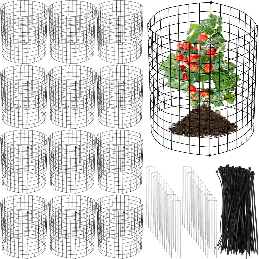 Zubebe front view packaged cages showing quantity and neat storage benefit