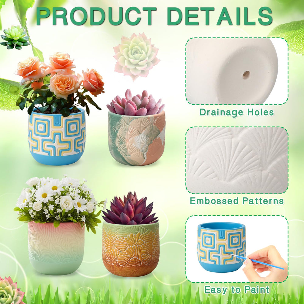 Zubebe painted examples on a shelf demonstrating personalized décor impact