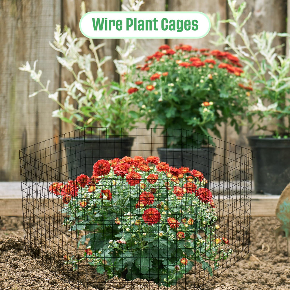 Zubebe panel beside hand showing scale for easy garden planning