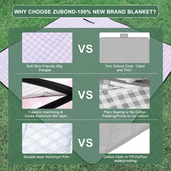 ZUBOND close-up of pongee fabric texture highlighting soft skin-friendly feel