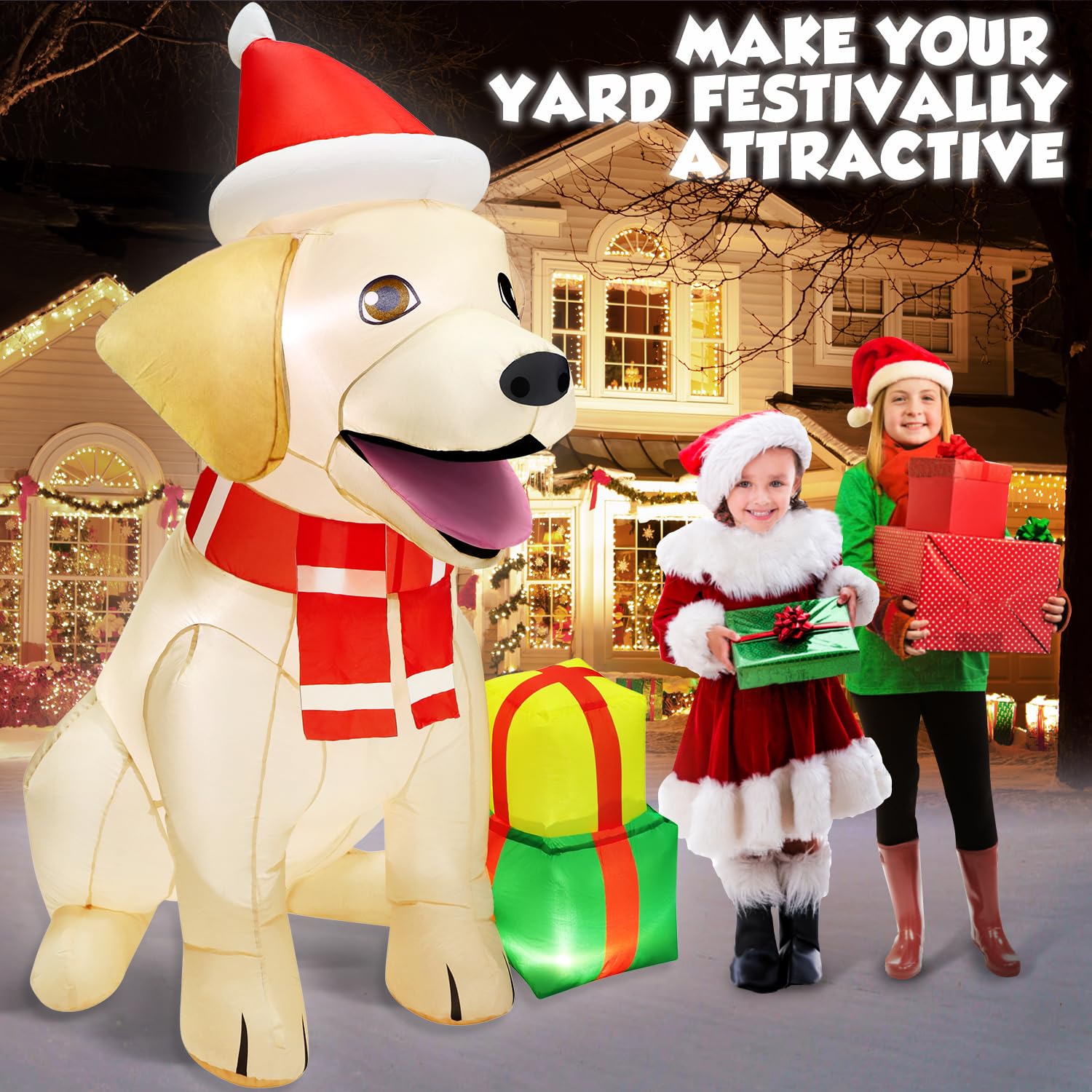 zukakii lab dog in garden inspiring photos and festive outdoor atmosphere