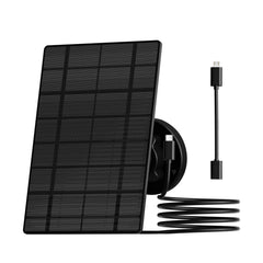 ZUMIMALL solar panel front view showing compact design and dependable charging