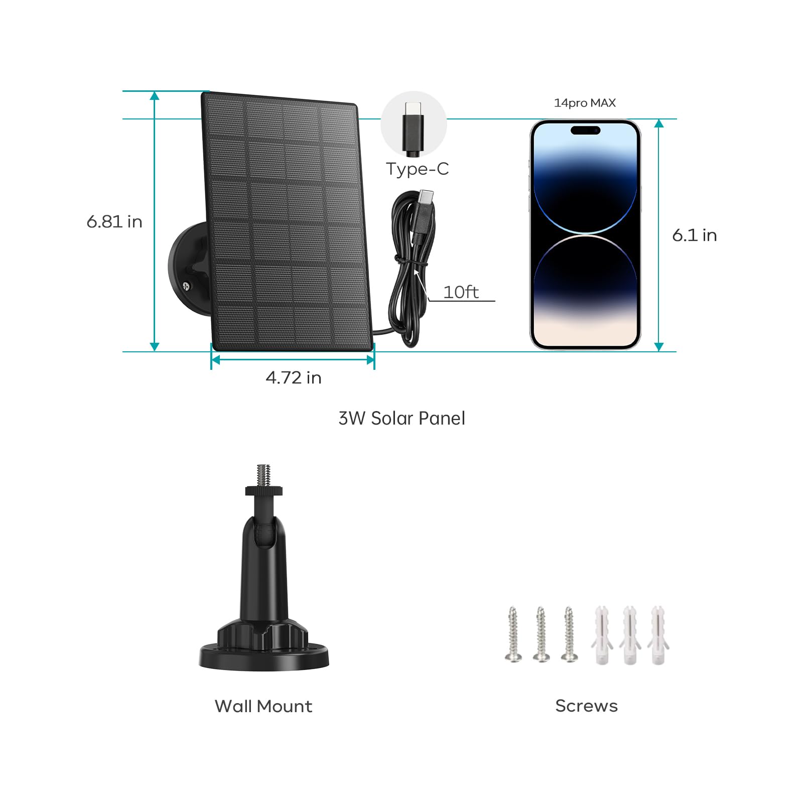 ZUMIMALL panel held by hand showing compact size and easy placement