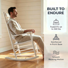 ZUMUSIJN high back profile offering full upper-body support for relaxed sitting