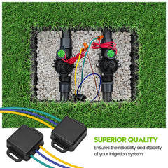 Zuomeng installed in valve box enabling above-ground repair without digging