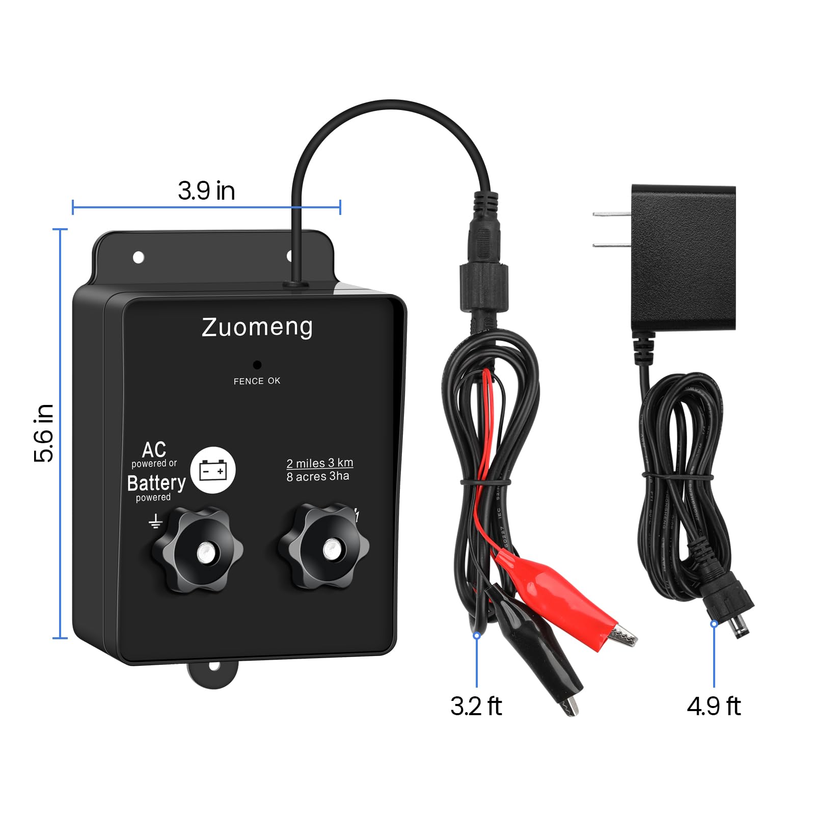 Zuomeng LED indicator detail confirming operational status at a glance