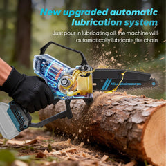 ZUYIYI brushless motor closeup highlighting efficiency and quiet