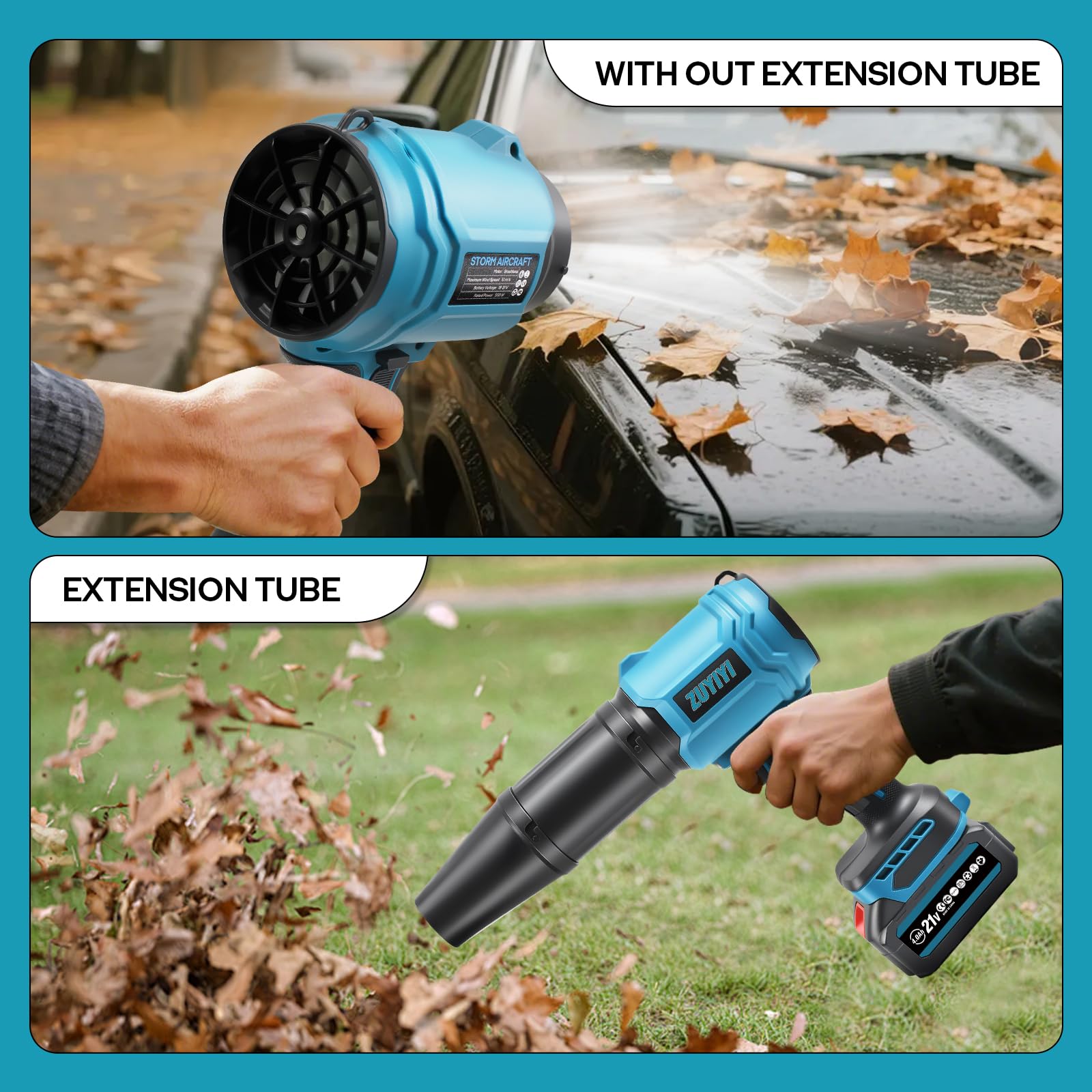 ZUYIYI ergonomic grip and variable trigger for comfortable control