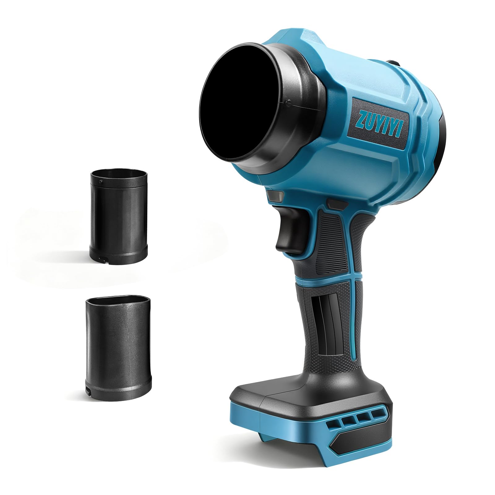 ZUYIYI front view of blower showing compact design and portability benefit