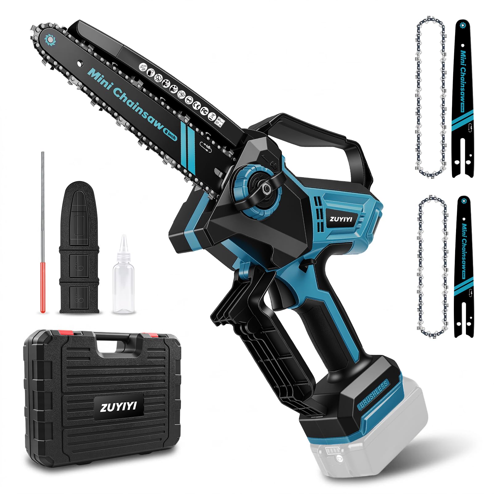 ZUYIYI front view with toolbox open showing kit benefits
