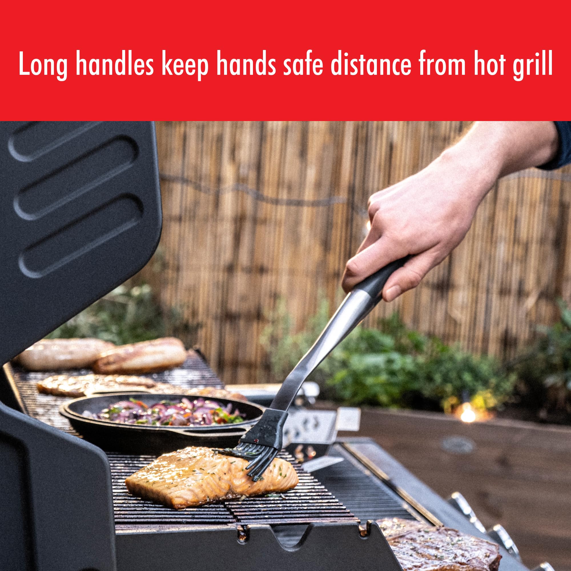 ZWILLING tongs detail showing grip and locking mechanism for safer handling