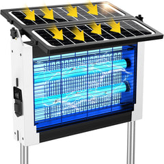 Zwiran front view of outdoor zapper showing compact design and effective coverage