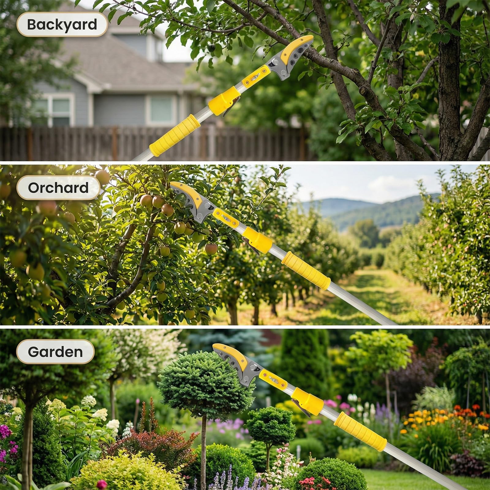 ZXFUTURE pole beside ruler to show extendable length convenience