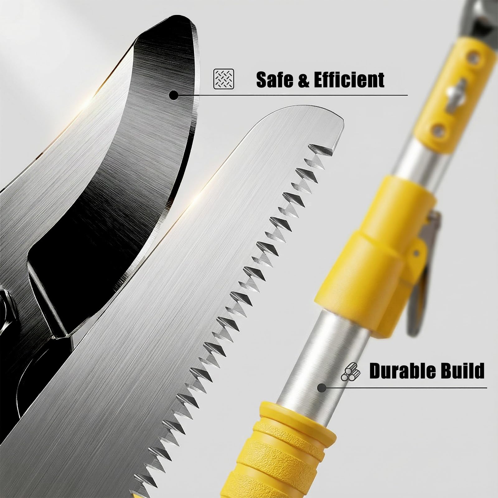 ZXFUTURE locked pole showing safety lock for secure storage
