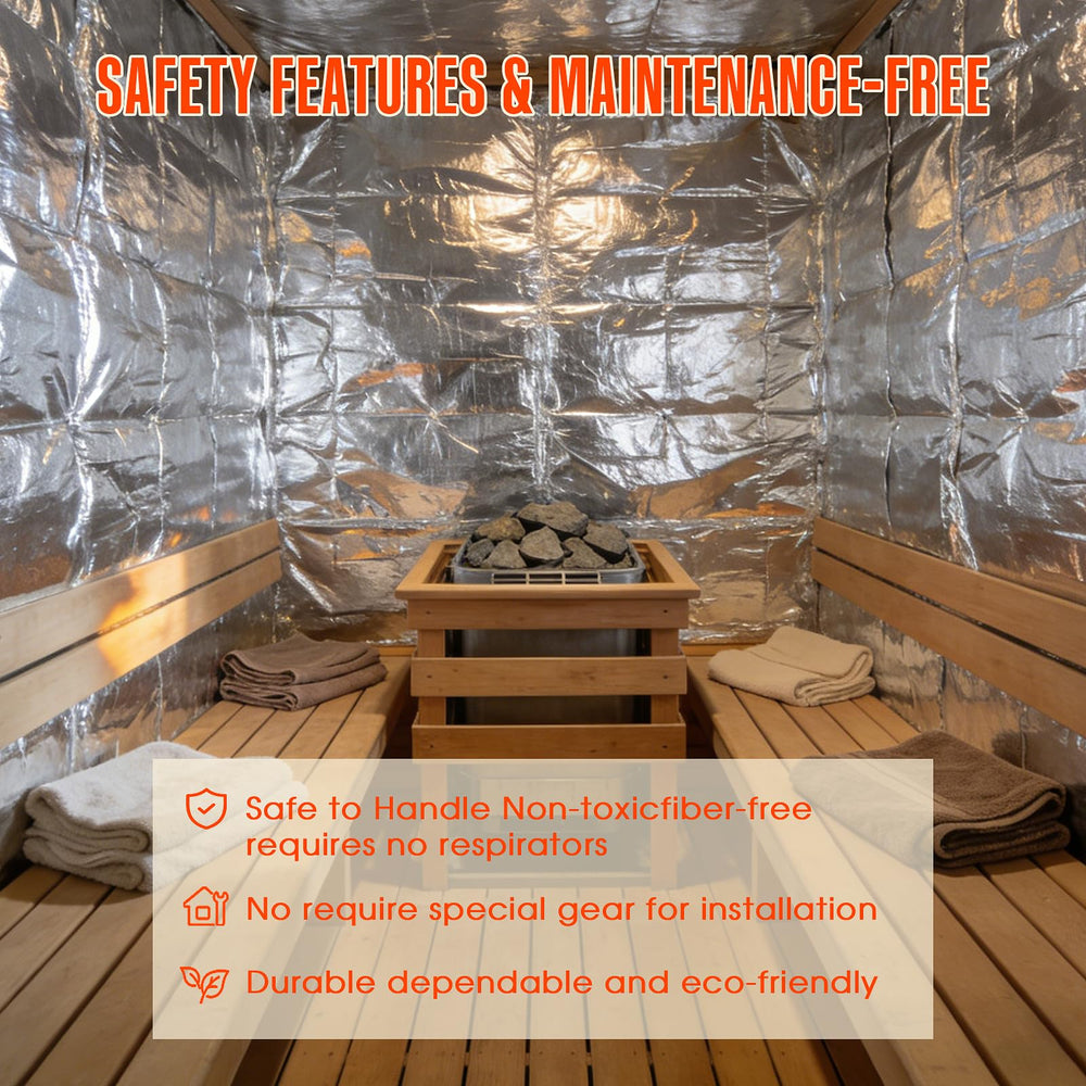 ZXQDRE foil applied in attic space improving thermal efficiency