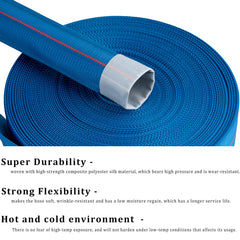 ZY-hosetube folded flat for compact storage, saving space when not in use
