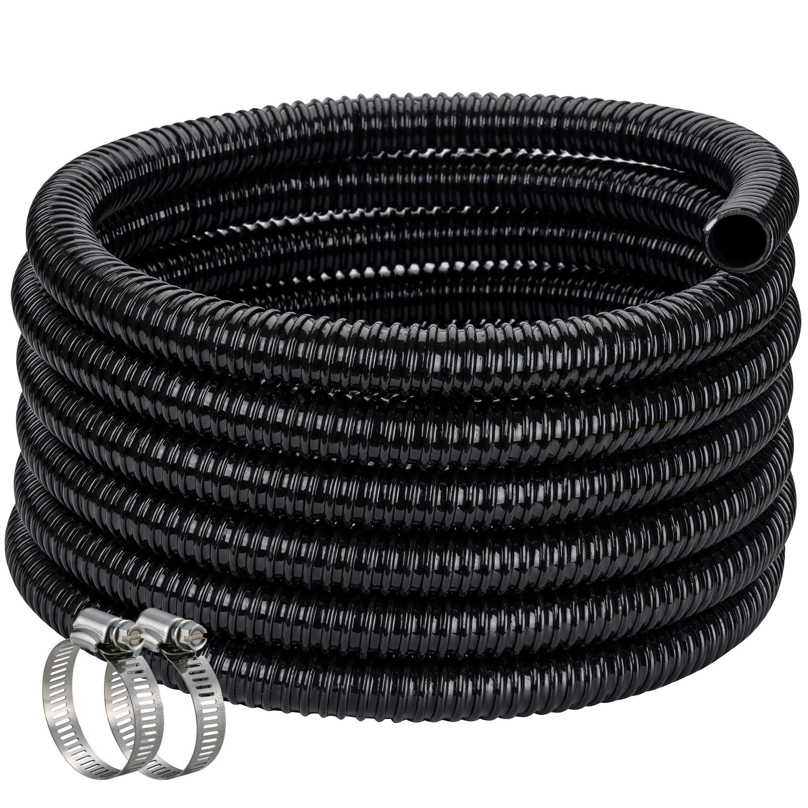 ZY-hosetube coiled front view showing compact storage and quick deployment