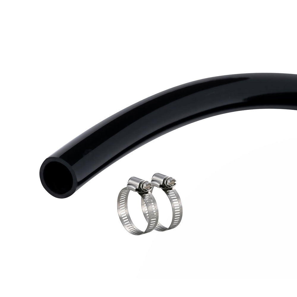 ZY-hosetube connected to garden irrigation manifold showing real-world use benefit reliable watering