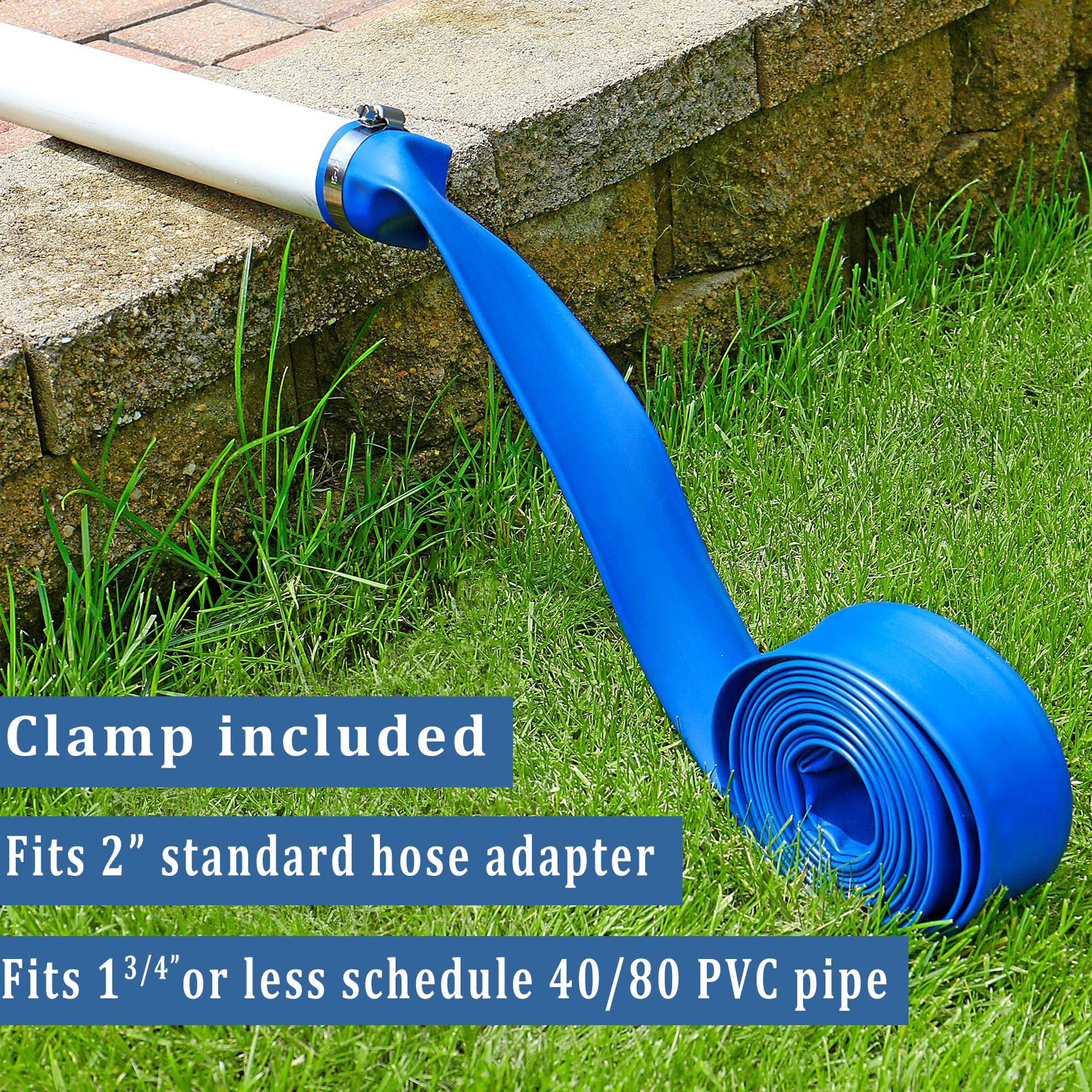 ZY-hosetube rolled flat for storage, compact and easy to transport