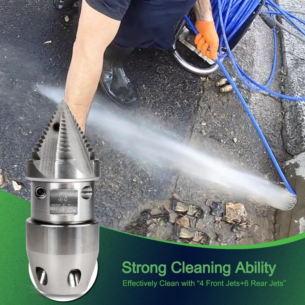 zzhanff side detail stainless body highlighting corrosion resistance and long life