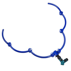 ZZM front view of tree watering ring packaging showing product benefit of easy setup