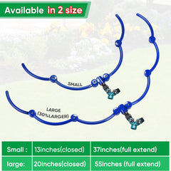 ZZM close-up of ring nozzles and valve for precise root-zone water delivery