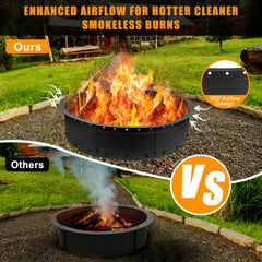 Zzuvjoy powder-coated finish close-up highlighting rust-resistant surface for long-lasting outdoor use